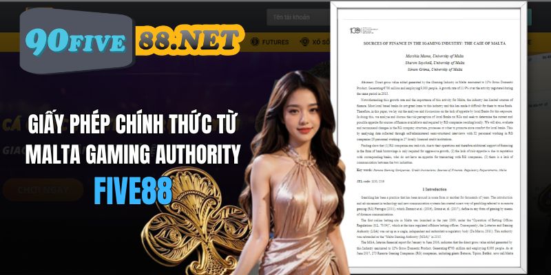 Giấy phép hợp pháp từ MGA