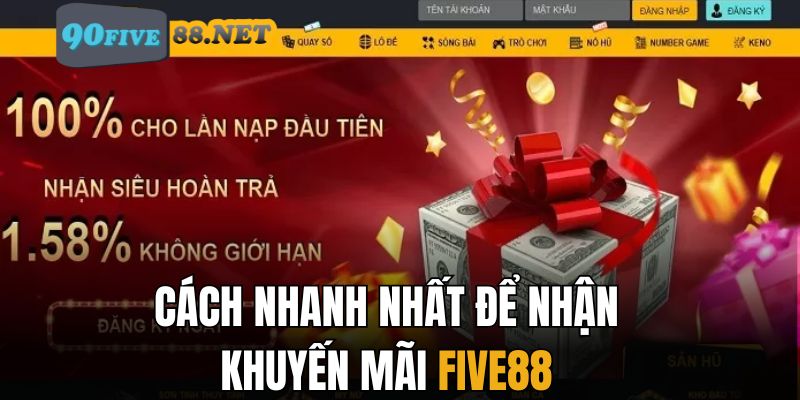 Chi tiết cách nhận khuyến mãi nhanh nhất